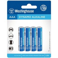 Аккумуляторы и батарейки Westinghouse Dynamo Alkaline  4xAAA