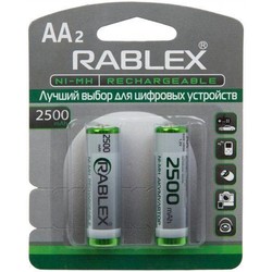 Аккумуляторы и батарейки Rablex 2xAA  2500 mAh