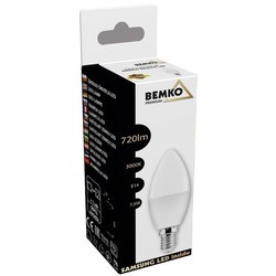 Лампочки Bemko C37 7.5W 6500K E14