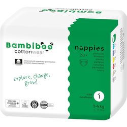 Подгузники (памперсы) Bambiboo Cottonwear Newborn 1 \/ 28 pcs