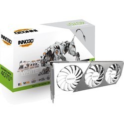 Видеокарты INNO3D GeForce RTX 4070 Ti X3 OC White