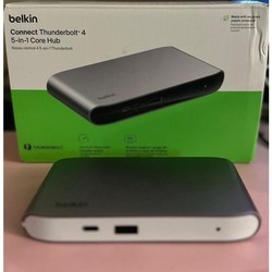 Картридеры и USB-хабы Belkin Thunderbolt 4 5-in-1 Core Hub