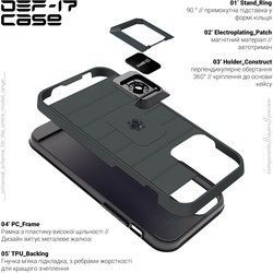 Чехлы для мобильных телефонов ArmorStandart DEF17 for Galaxy A03