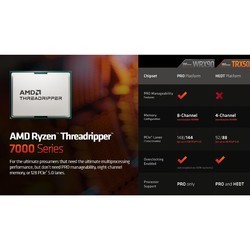Процессоры AMD Ryzen Threadripper Pro 7000 7965WX BOX