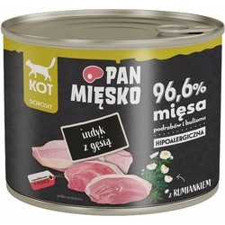 Корм для кошек PAN MIESKO Wet Food Adult Turkey with Goose  200 g