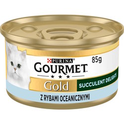 Корм для кошек Gourmet Gold Canned Succulent Delights Fish 85 g
