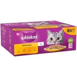Корм для кошек Whiskas 7+ Poultry Feasts in Jelly  80 pcs