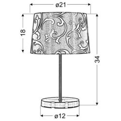 Настольные лампы Candellux Arosa 41-55866