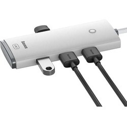 Картридеры и USB-хабы BASEUS Lite Series 4-Port USB-A HUB Adapter
