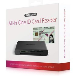 Картридеры и USB-хабы Sitecom USB 2.0 All-in-One ID Card Reader