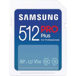 Карты памяти Samsung PRO Plus SDXC 2023 + Reader 512&nbsp;ГБ