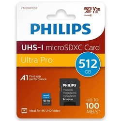 Карты памяти Philips microSD Class 10 UHS-I U3 512&nbsp;ГБ