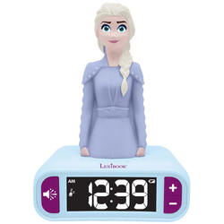 Радиоприемники и настольные часы Lexibook Elsa Frozen 2 Nightlight Alarm Clock