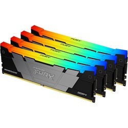 Оперативная память Kingston Fury Renegade DDR4 RGB 4x16Gb KF432C16RB12AK4/64