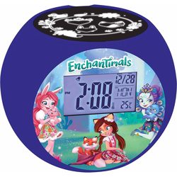 Радиоприемники и настольные часы Lexibook Projector Alarm Clock Enchantimals Felicity Fox & Flick