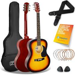 Акустические гитары 3rd Avenue Full Size Acoustic Guitar Pack