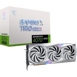 Видеокарты MSI GeForce RTX 4070 Ti SUPER 16G GAMING X TRIO WHITE