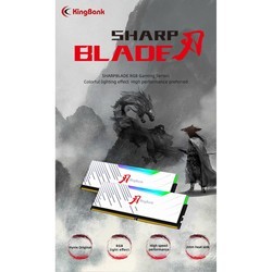 Оперативная память Kingbank SharpBlade RGB DDR4 2x16Gb KBSB4000W16X2