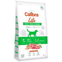 Корм для собак Calibra Life Adult Medium Lamb 12 kg