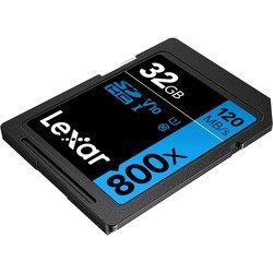Карты памяти Lexar High-Performance 800x SD UHS-I Card BLUE Series 32&nbsp;ГБ