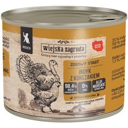 Корм для кошек Wiejska Zagroda Kitten Canned Turkey with Chicken  200 g