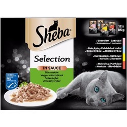 Корм для кошек Sheba Select Slices Mixed Collection in Gravy 12 pcs