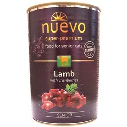 Корм для кошек Nuevo Senior Canned with Lamb  400 g