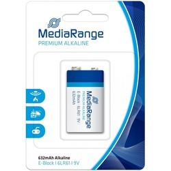 Аккумуляторы и батарейки MediaRange Premium Alkaline 1xKrona