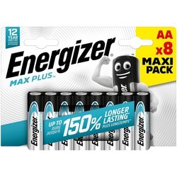 Аккумуляторы и батарейки Energizer Max Plus  8xAA