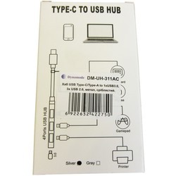 Картридеры и USB-хабы Dynamode DM-UH-311AC