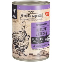 Корм для кошек Wiejska Zagroda Adult Cat Canned Chicken/Duck  400 g
