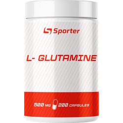 Аминокислоты Sporter L-Glutamine 500 mg 200 cap