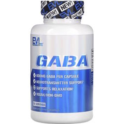 Аминокислоты EVL Nutrition GABA 600 mg 60 cap