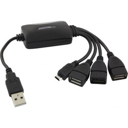 Картридеры и USB-хабы Esperanza 4-PORT HUB USB 2.0 EA158