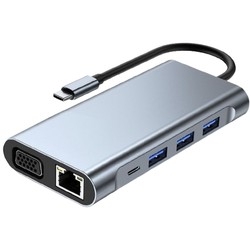 Картридеры и USB-хабы Tech-Protect V7-Hub 10in1