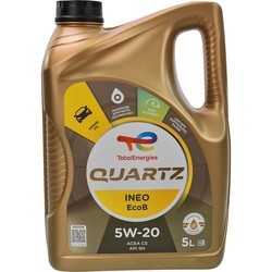 Моторные масла Total Quartz INEO EcoB 5W-20 5&nbsp;л