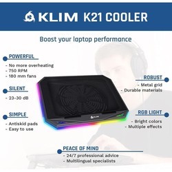 Подставки для ноутбуков KLIM K21