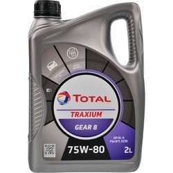 Трансмиссионные масла Total Traxium Gear 8 75W-80 2&nbsp;л