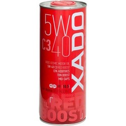 Моторные масла XADO Atomic Oil 5W-40 C3 Red Boost 1&nbsp;л