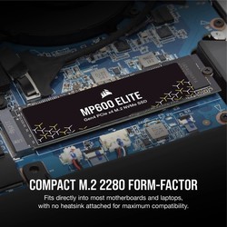 SSD-накопители Corsair MP600 ELITE CSSD-F2000GBMP600ENH 2&nbsp;ТБ без радиатора