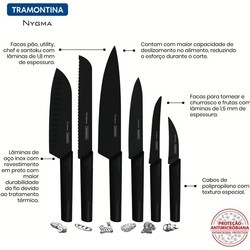 Наборы ножей Tramontina Nygma 23699\/081