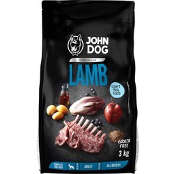 Корм для собак John Dog Adult All Breeds Lamb 3 kg