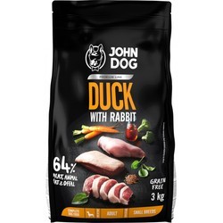 Корм для собак John Dog Adult S Duck\/Rabbit 3 kg