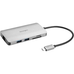 Картридеры и USB-хабы Kensington UH1400P USB-C 8-in-1 Driverless Mobile Dock