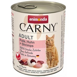 Корм для кошек Animonda Adult Carny Turkey\/Chicken\/Shrimps 800 g