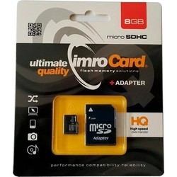 Карты памяти Imro MicroSD Class 4 8&nbsp;ГБ
