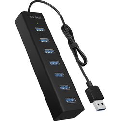 Картридеры и USB-хабы Icy Box IB-HUB1700-U3