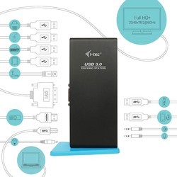 Картридеры и USB-хабы i-Tec USB 3.0\/USB-C Dual HDMI Docking Station