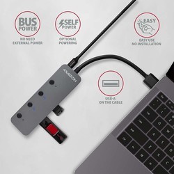 Картридеры и USB-хабы Axagon HUE-MSA