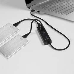 Картридеры и USB-хабы Axagon HUE-S2BL